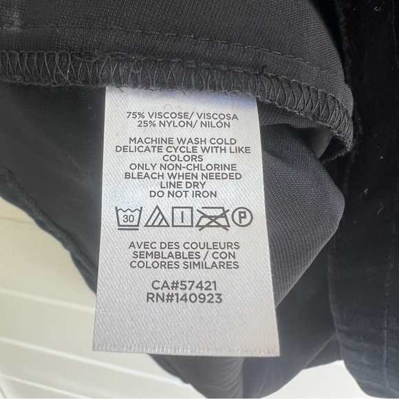 Loft black velvet shirt - Picture 3 of 4